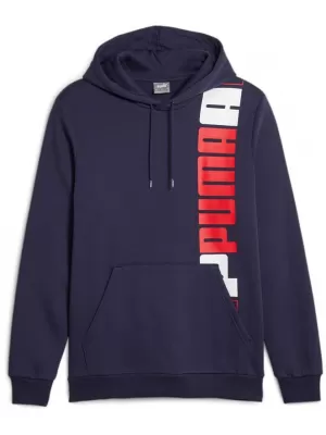 Herren-Sweatshirt PUMA ESS+ LOGO LAB HOODIE FL 675919-06 BLAU