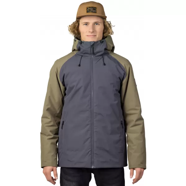  Herrenjacke HANNAH MASCON ASPHALT/VERBRANNTE OLIVE 