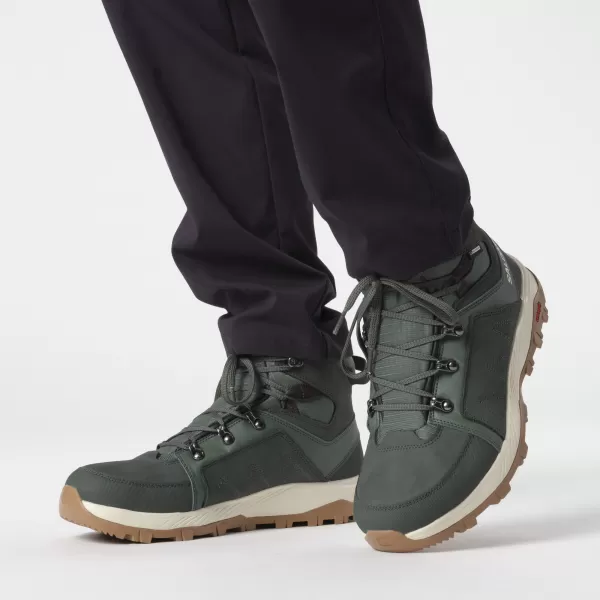  Winterstiefel für Herren SALOMON OUTCHILL TS CSWP L47328100 URBAN CHIC/MANDELMILCH/PHANTOM 