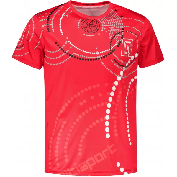  Premium-T-Shirt für Herren ALTISPORT VOJ/ALM003TR01 ROT 