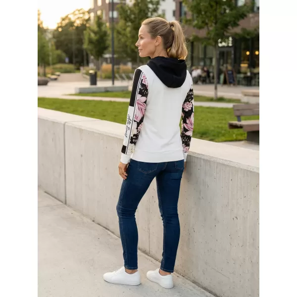  Premium-Sweatshirt für Damen ALTISPORT VOJ/ALW008MI01 WEIß 