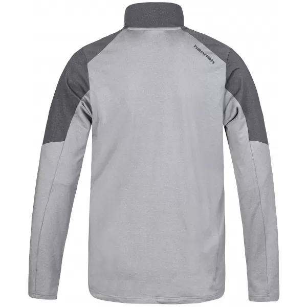  Herren-Sweatshirt HANNAH ENGE RUHIGES GRAUMEL/ASPHALTMEL 