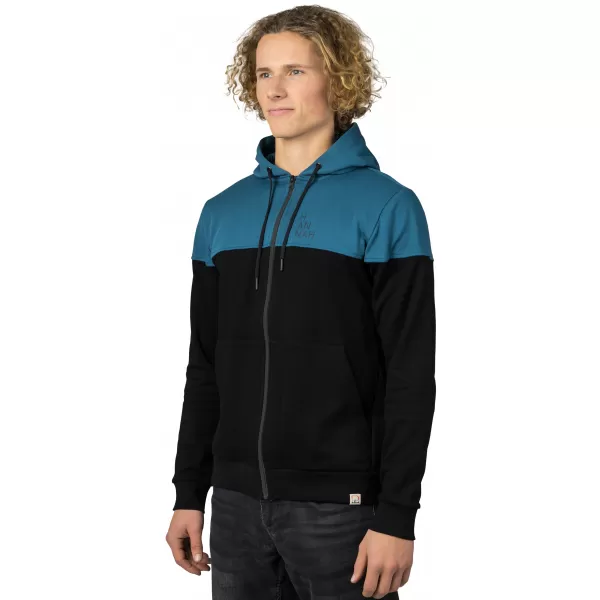  Herren-Sweatshirt HANNAH FEZCO HOODY ANTHRAZIT/DUNKLER DENIM 