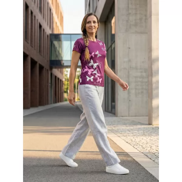  Hochwertiges Funktions-T-Shirt für Damen ALTISPORT VOJ/ALW002TR01 FUCHSIE 