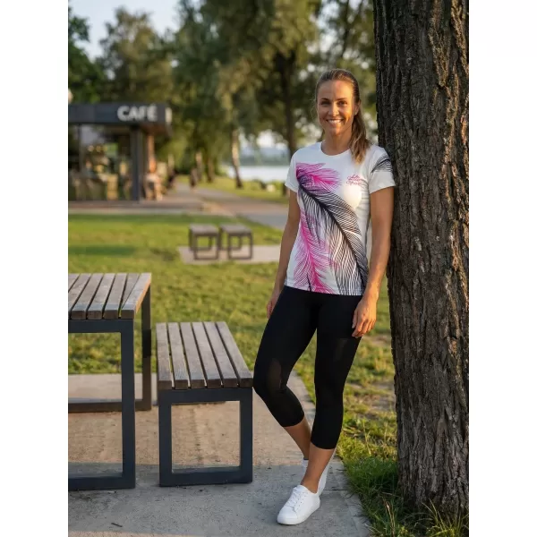  Hochwertiges Funktions-T-Shirt für Damen ALTISPORT VOJ/ALW001TR01 WEIß 