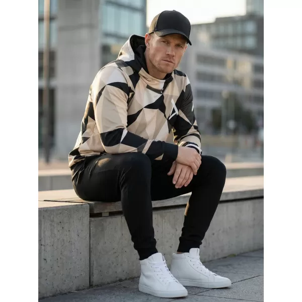  Premium-Sweatshirt für Herren ALTISPORT VOJ/ALM007MI01 BRAUN 