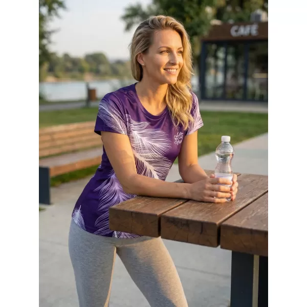 Hochwertiges Funktions-T-Shirt für Damen ALTISPORT VOJ/ALW001TR01 LILA 