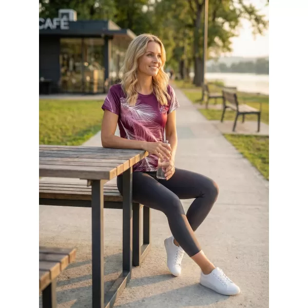  Hochwertiges Funktions-T-Shirt für Damen ALTISPORT VOJ/ALW001TR01 FUCHSIE 