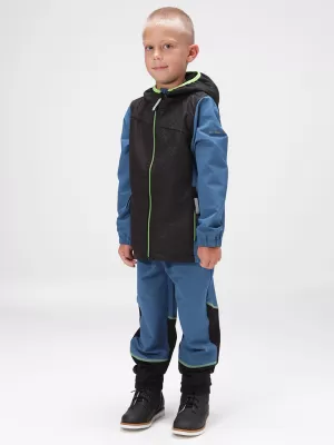 Softshelljacke für Kinder LOAP URANIX OLK2307 BLAU
