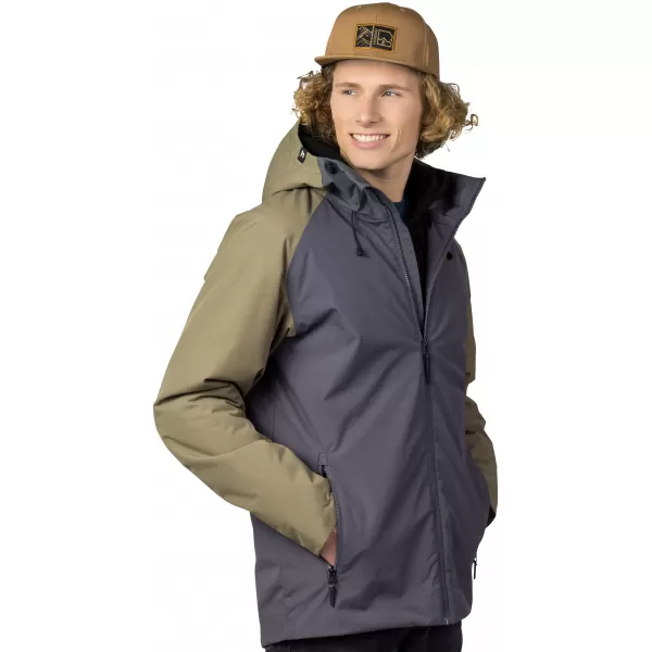  Herrenjacke HANNAH MASCON ASPHALT/VERBRANNTE OLIVE 
