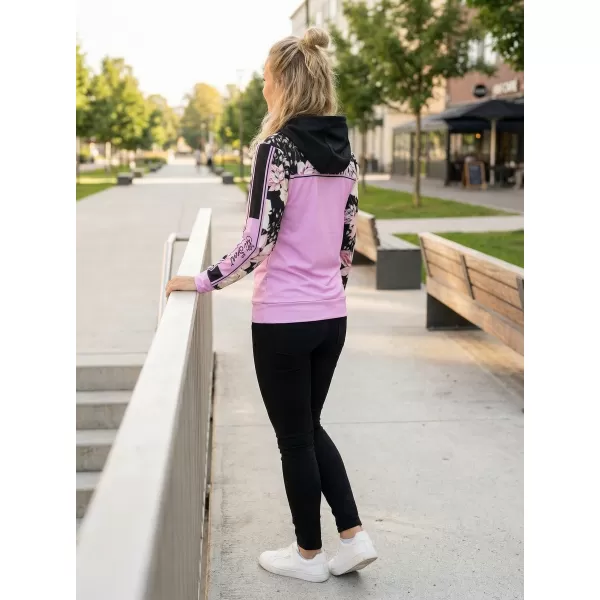  Premium-Sweatshirt für Damen ALTISPORT VOJ/ALW008MI01 HELL-PINK 