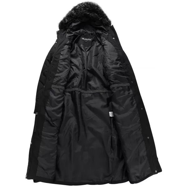  Mantel ALPINE PRO GOSBERA LCTB205 SCHWARZ 