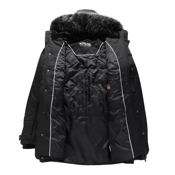  Jacke ALPINE PRO EGYP MJCB625 SCHWARZ 