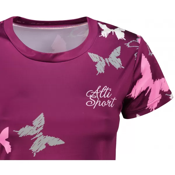  Hochwertiges Funktions-T-Shirt für Damen ALTISPORT VOJ/ALW002TR01 FUCHSIE 