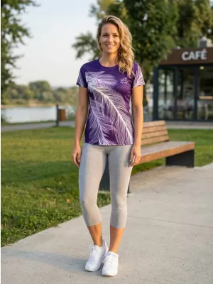 Hochwertiges Funktions-T-Shirt für Damen ALTISPORT VOJ/ALW001TR01 LILA