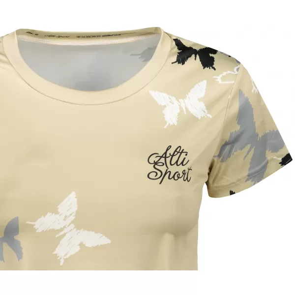  Hochwertiges Funktions-T-Shirt für Damen ALTISPORT VOJ/ALW002TR01 BRAUN 