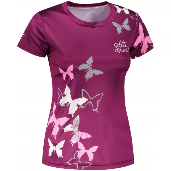 Hochwertiges Funktions-T-Shirt für Damen ALTISPORT VOJ/ALW002TR01 FUCHSIE 