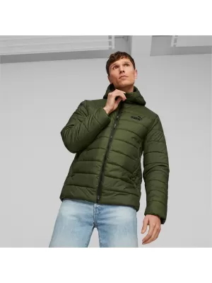 Herrenjacke PUMA ESS HOODED PADDED JACKET 848938-31 GRÜN