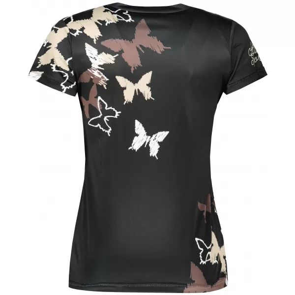  Hochwertiges Funktions-T-Shirt für Damen ALTISPORT VOJ/ALW002TR01 SCHWARZ BRAUN 