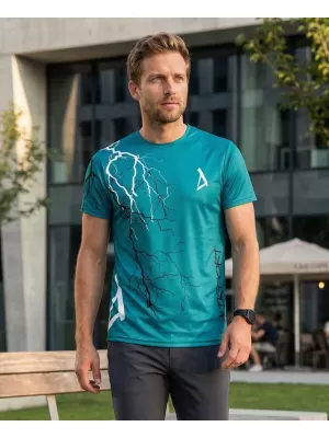 Premium-T-Shirt für Herren ALTISPORT VOJ/ALM004TR01 KEROSIN/WEIß
