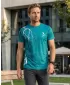 Premium-T-Shirt für Herren ALTISPORT VOJ/ALM004TR01 KEROSIN/WEIß