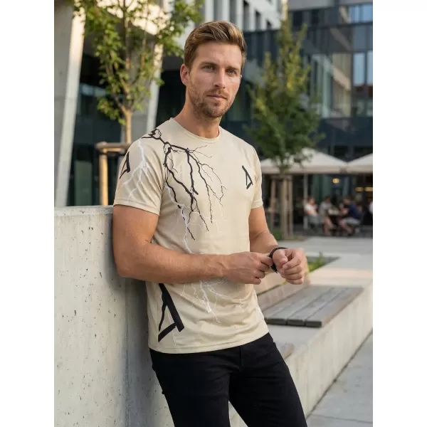  Premium-T-Shirt für Herren ALTISPORT VOJ/ALM004TR01 BRAUN 