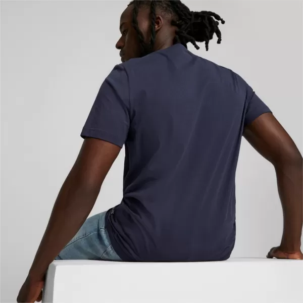  Herren-T-Shirt PUMA ESS+ LOGO LAB TEE 675916-06 BLAU 