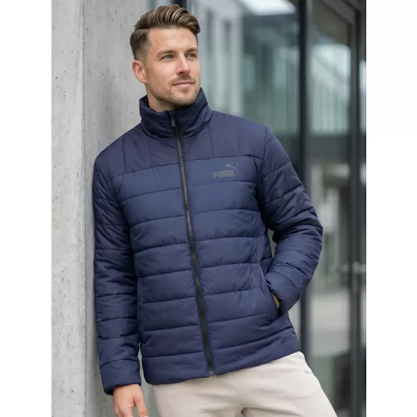  Herrenjacke PUMA ESS+ PADDED JACKET 849349-06 BLAU 
