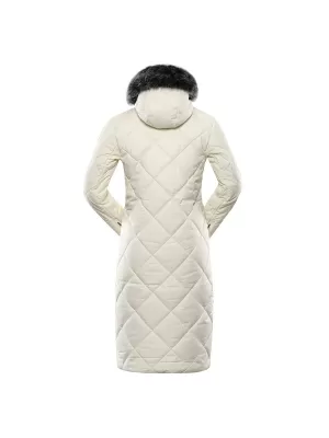 Mantel ALPINE PRO GOSBERA LCTB205 WEIß