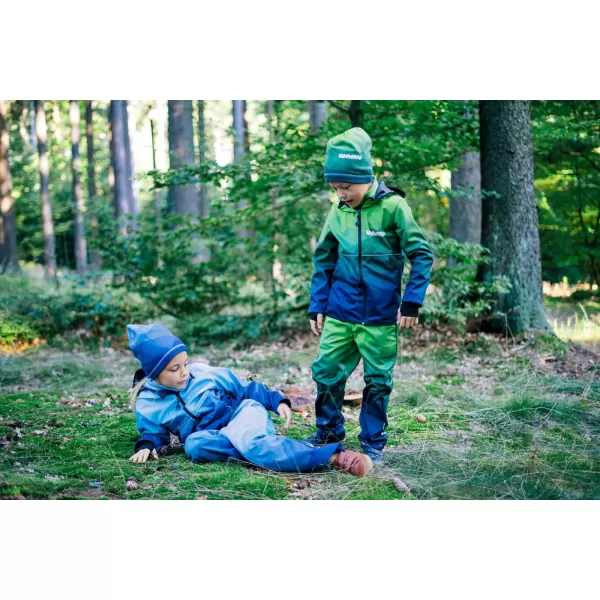 Baby Softshell Hosen WAMU MOZAIKA BLAU 