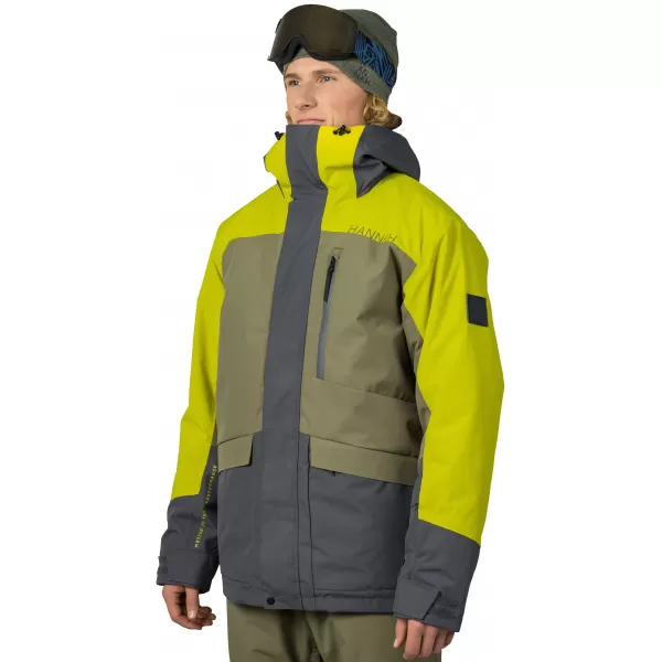 Herrenjacke HANNAH GAROW FD GEBRANNTE OLIVE/CITRONELLE 