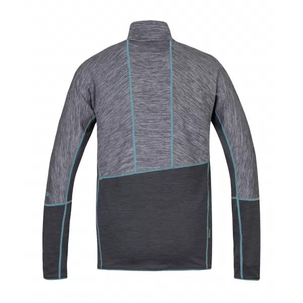  Herren-Sweatshirt HANNAH NIRO HELLGRAU/ANTHRAZIT MEL 