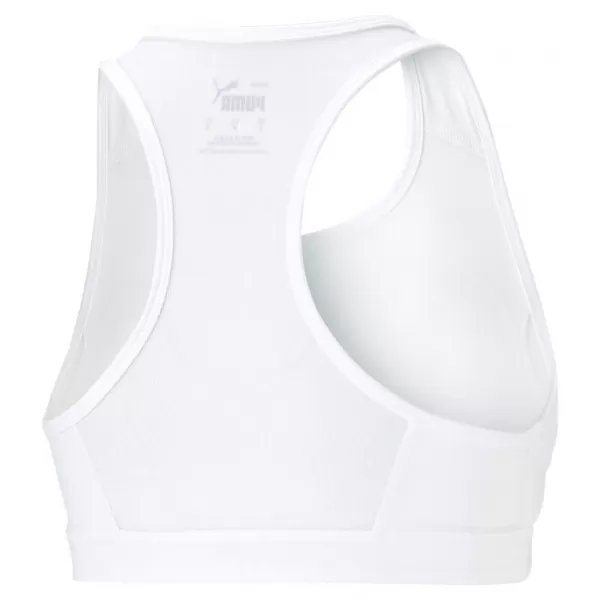  Damen-BH PUMA MID IMPACT 4KEEPS GRAPHIC BRA PM 520306-52 WEIß 