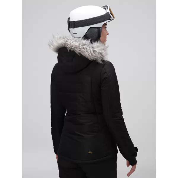 Winterjacke für Damen LOAP OKIDASA OLW2343 SCHWARZ 