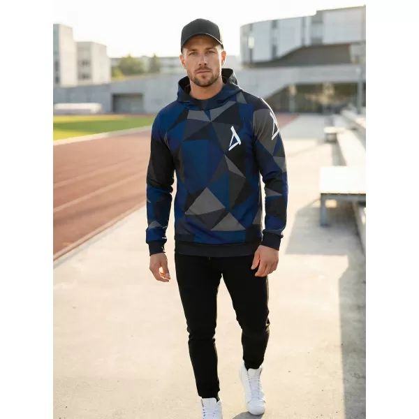  Premium-Sweatshirt für Herren ALTISPORT VOJ/ALM007MI01 DUNKELBLAU 