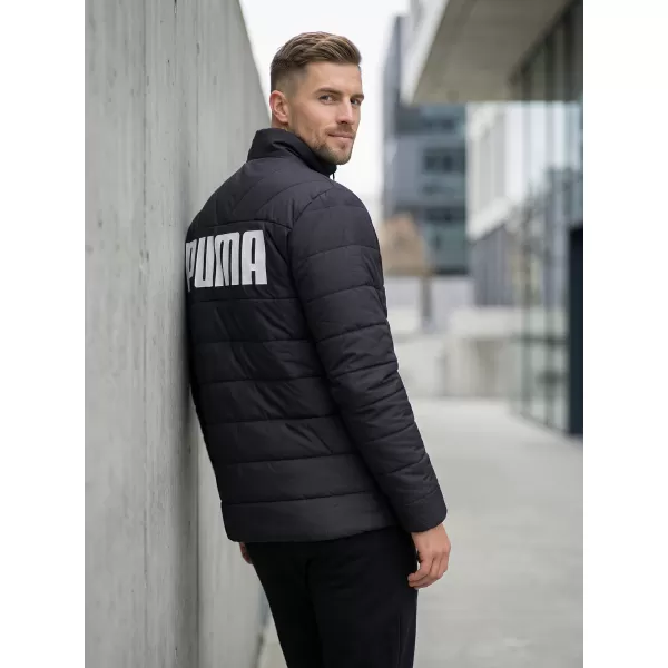  Herrenjacke PUMA ESS+ PADDED JACKET 849349-01 SCHWARZ 