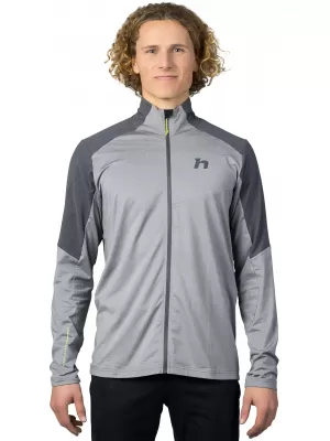 Herren-Sweatshirt HANNAH ENGE RUHIGES GRAUMEL/ASPHALTMEL