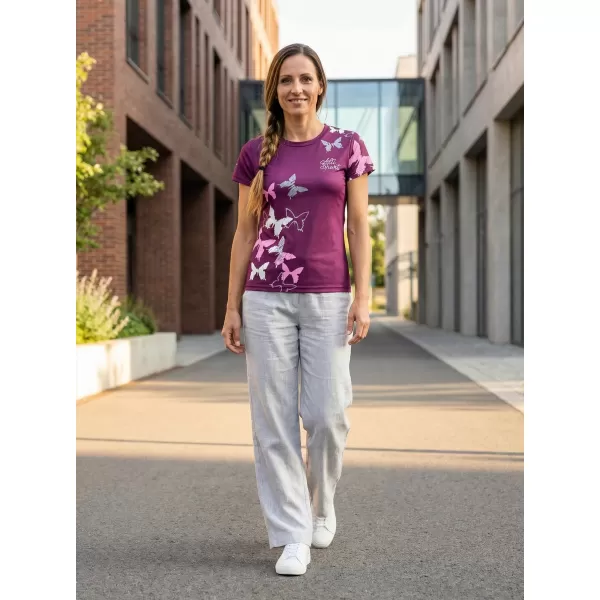  Hochwertiges Funktions-T-Shirt für Damen ALTISPORT VOJ/ALW002TR01 FUCHSIE 