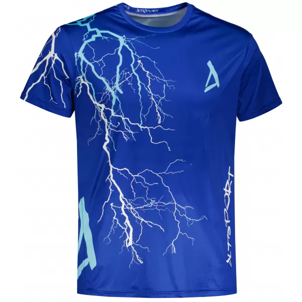  Premium-T-Shirt für Herren ALTISPORT VOJ/ALM004TR01 KÖNIGSBLAU 