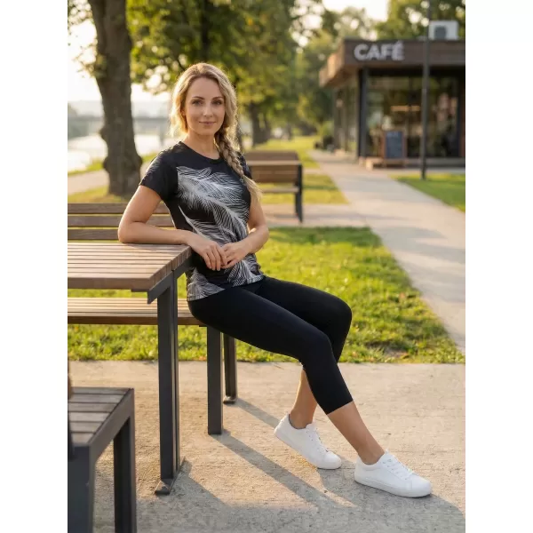  Hochwertiges Funktions-T-Shirt für Damen ALTISPORT VOJ/ALW001TR01 SCHWARZGRAU 