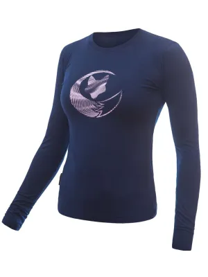 Damen-Thermoshirt SENSOR MERINO ACTIVE PT FOX DEEP BLUE