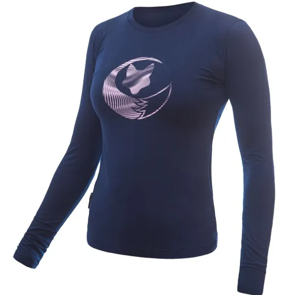  Damen-Thermoshirt SENSOR MERINO ACTIVE PT FOX DEEP BLUE 