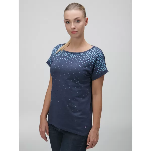  Damen-T-Shirt LOAP AMICA CLW23161 BLAU 
