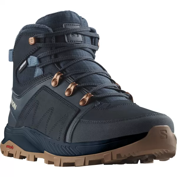 Winterstiefel für Damen SALOMON OUTCHILL TS CSWP W L47377300 KOHLENSTOFF/KOHLENSTOFF/BERINGMEER 