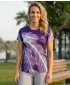 Hochwertiges Funktions-T-Shirt für Damen ALTISPORT VOJ/ALW001TR01 LILA