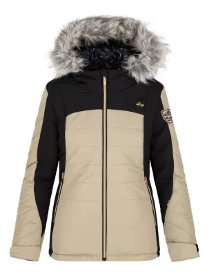Winterjacke für Damen LOAP OKIDASA OLW2343 BEIGE