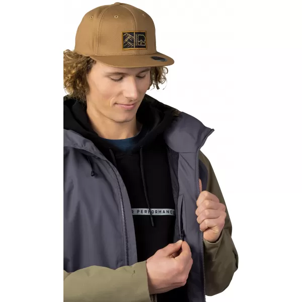  Herrenjacke HANNAH MASCON ASPHALT/VERBRANNTE OLIVE 