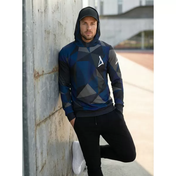  Premium-Sweatshirt für Herren ALTISPORT VOJ/ALM007MI01 DUNKELBLAU 
