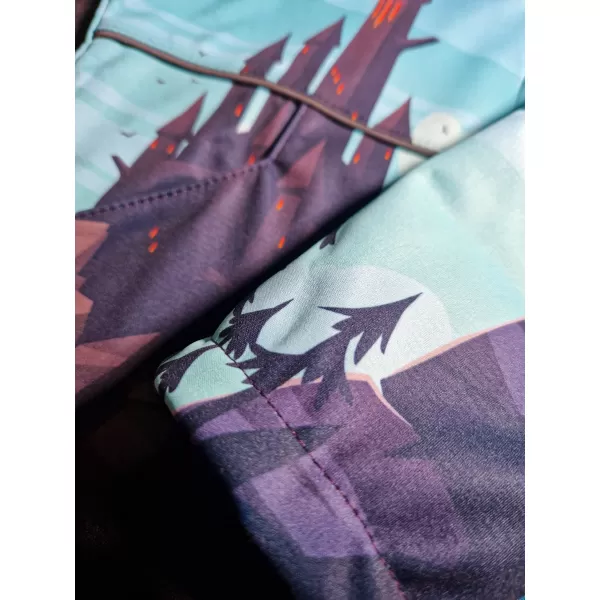  Baby Softshell Jacke WAMU DRAGON FANTASY BLAU 