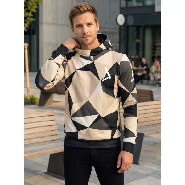  Premium-Sweatshirt für Herren ALTISPORT VOJ/ALM007MI01 BRAUN 